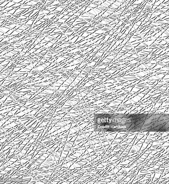 black and white  seamless  cracked  texture  pattern - backgrounds grunge fractured stock illustrations