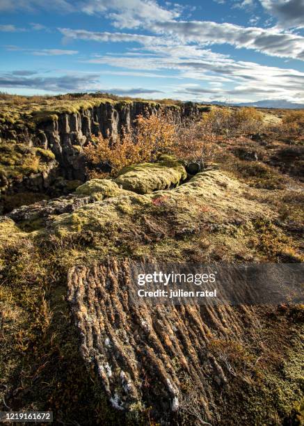 day trip to thingvellir - thingvellir stock pictures, royalty-free photos & images