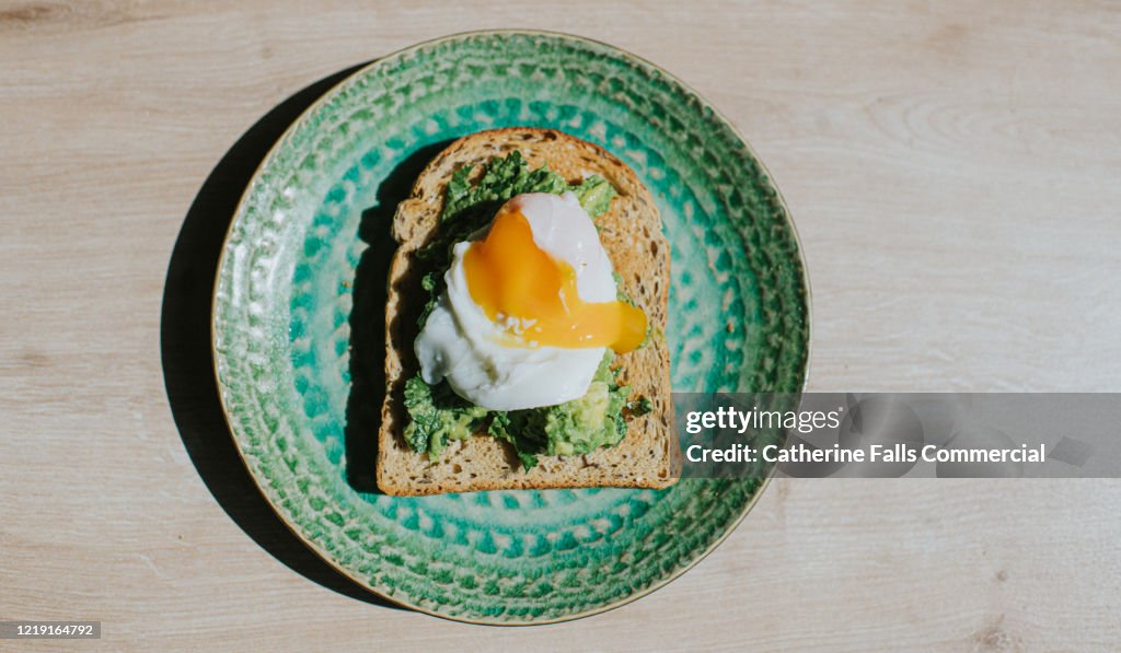Poached Egg, Avocado on Toast