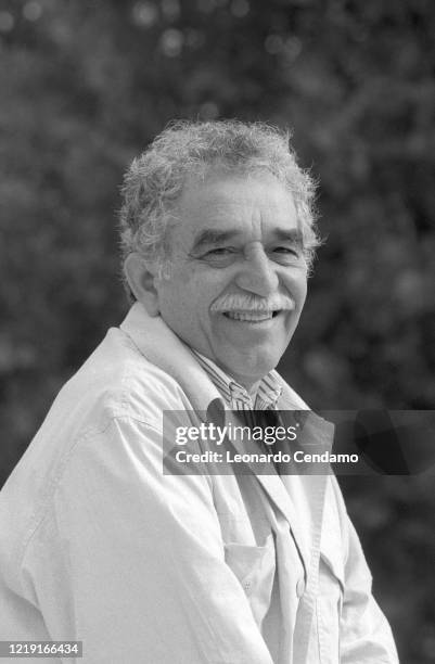 Colombian writer and journalist Gabriel García Márquez, Lido, 10th September 1986.