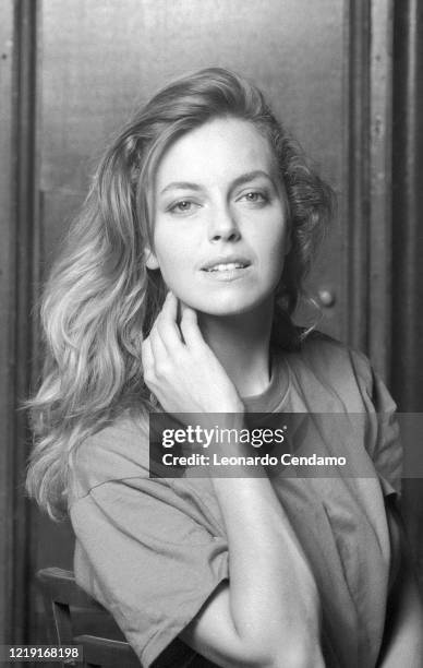 Italian Australian actress Greta Scacchi, Venice Film Festival photo shoot, Venezia, Italy, 11th September 1993.