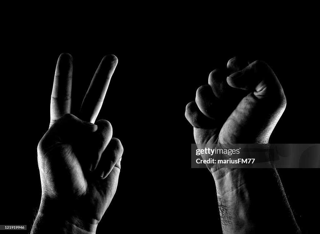 Hand gesture set
