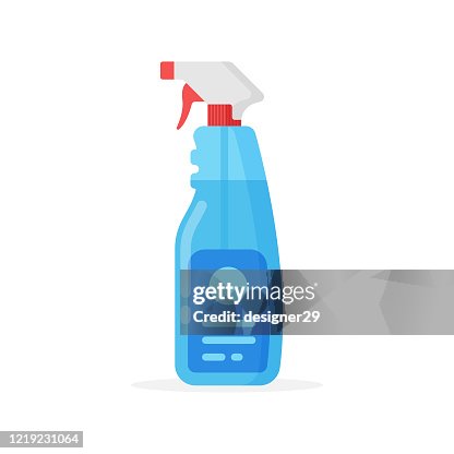 Cleaning Spray Bottle Icon. Cleaning and Hygiene Concept Vector Design. Cleaning Spray Bottle Icon. Cleaning and Hygiene Concept Vector Design.