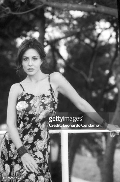 Italian actress Sabrina Ferilli, Lido, 14 September 1994.