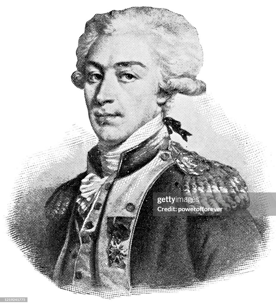 Gilbert du Motier, Marquis de Lafayette - 18th Century