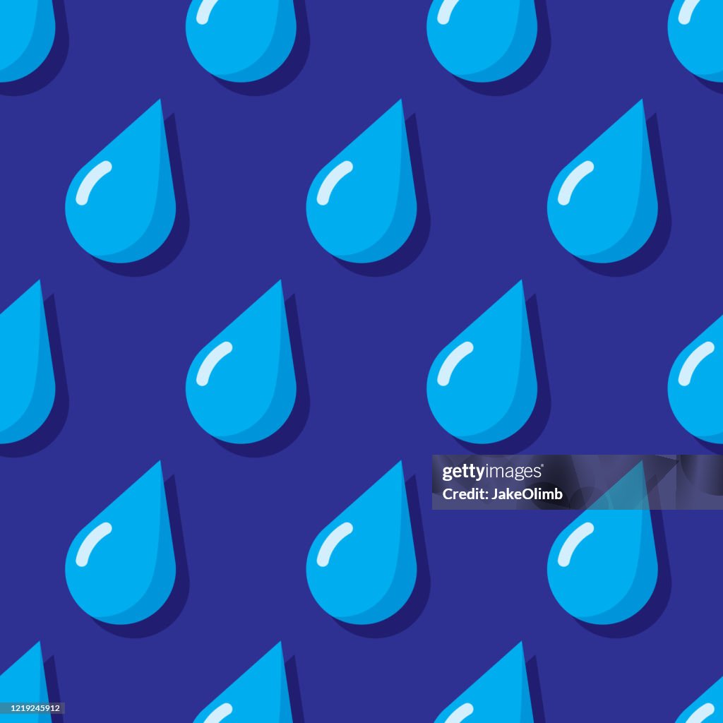 Waterdrop Pattern Flat 2