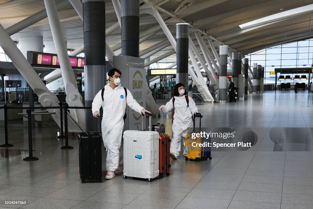 JFK Airport Usage Dwindles During Coronavirus Outbreak