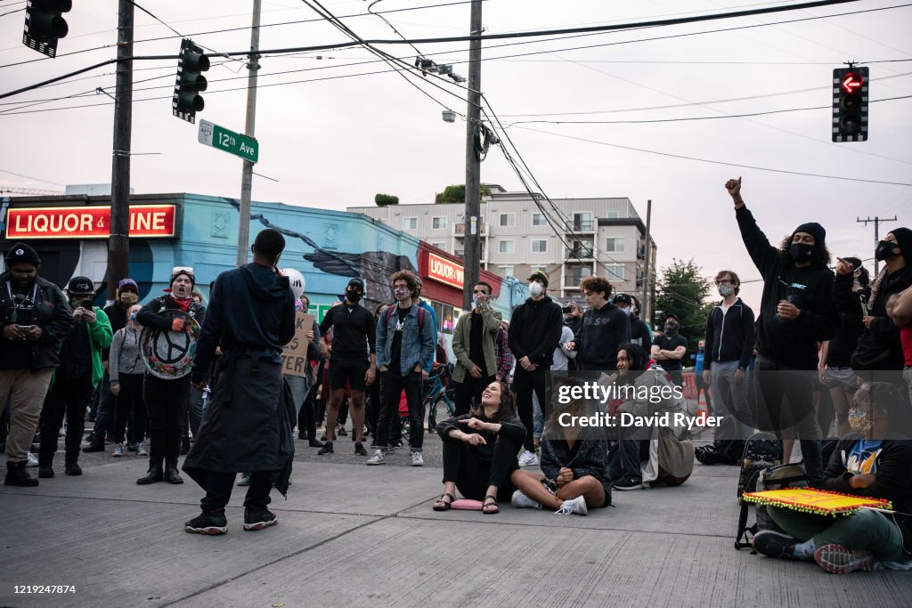 Anti-Racism Protests Continue In Seattle