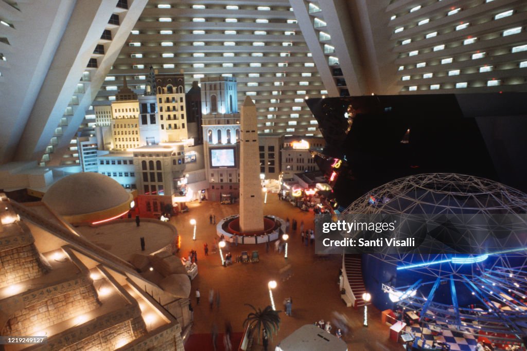 Interior View Of The Luxor Hotel