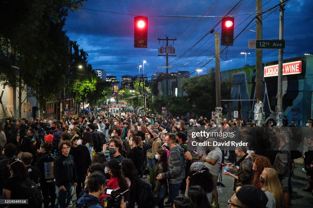 Anti-Racism Protests Continue In Seattle