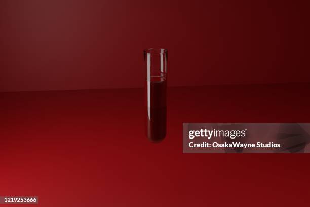 Lab Testing Images In Red Color Red Test Tube Photos and Premium High Res Pictures - Getty Images