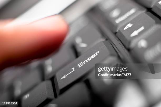 Enter Comouter Computer Keyboard Enter Photos and Premium High Res Pictures - Getty Images