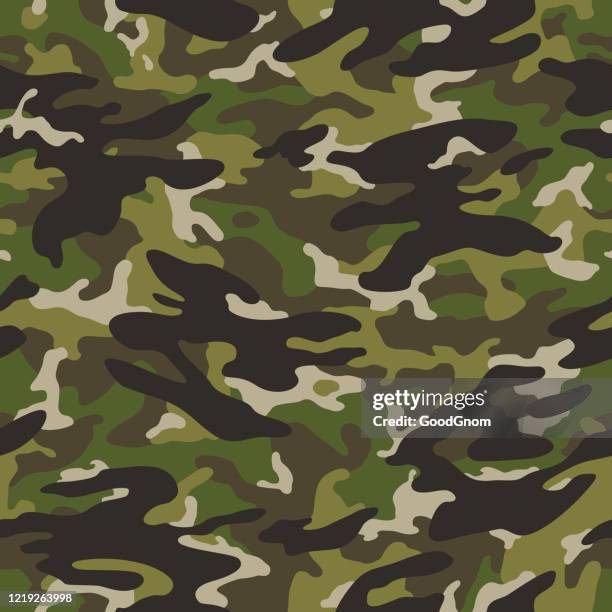 camouflage seamless pattern - special forces stock illustrations