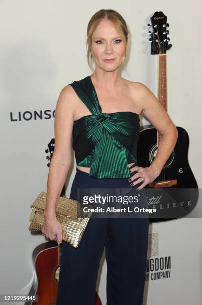 Tara Buck arrives for the Premiere Of Lionsgate's "I Still Believe" held at ArcLight Hollywood on March 7, 2020 in Hollywood, California.