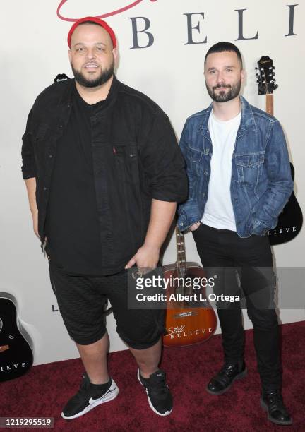 Daniel Franzese and Azariah Southworth arrive for the Premiere Of Lionsgate's "I Still Believe" held at ArcLight Hollywood on March 7, 2020 in...