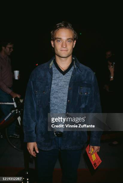 American actor Chad Allen attends the premiere of 'Pecker' held at the Monica 4-Plex cinema in Santa Monica, California, 22nd September 1998.