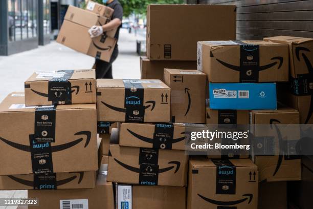 138 Stack Of Amazon Packages Stock Photos, High-Res Pictures, and ...