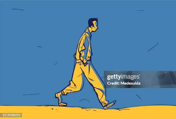 stockillustraties, clipart, cartoons en iconen met met de hand getekend - eenzaamheid