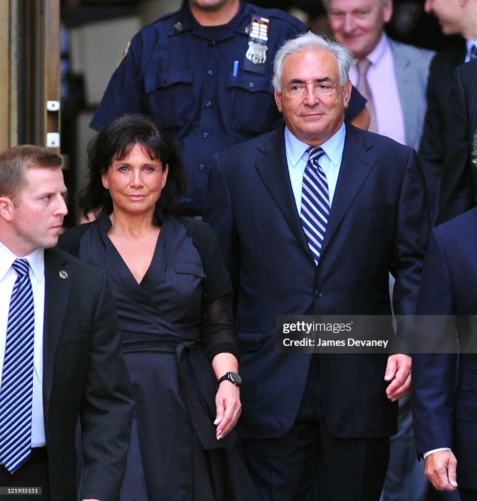 Dominique Strauss-Kahn Status Hearing - August 23, 2011