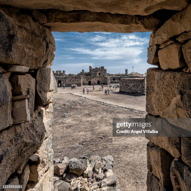 1 Azraq 53 Qasr Azraq Castle Stock Photos, High-Res Pictures, and Images ...