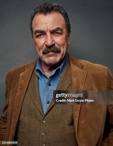 Actor Tom Selleck is photographed for SAG Foundation on September 29 in New York City.
