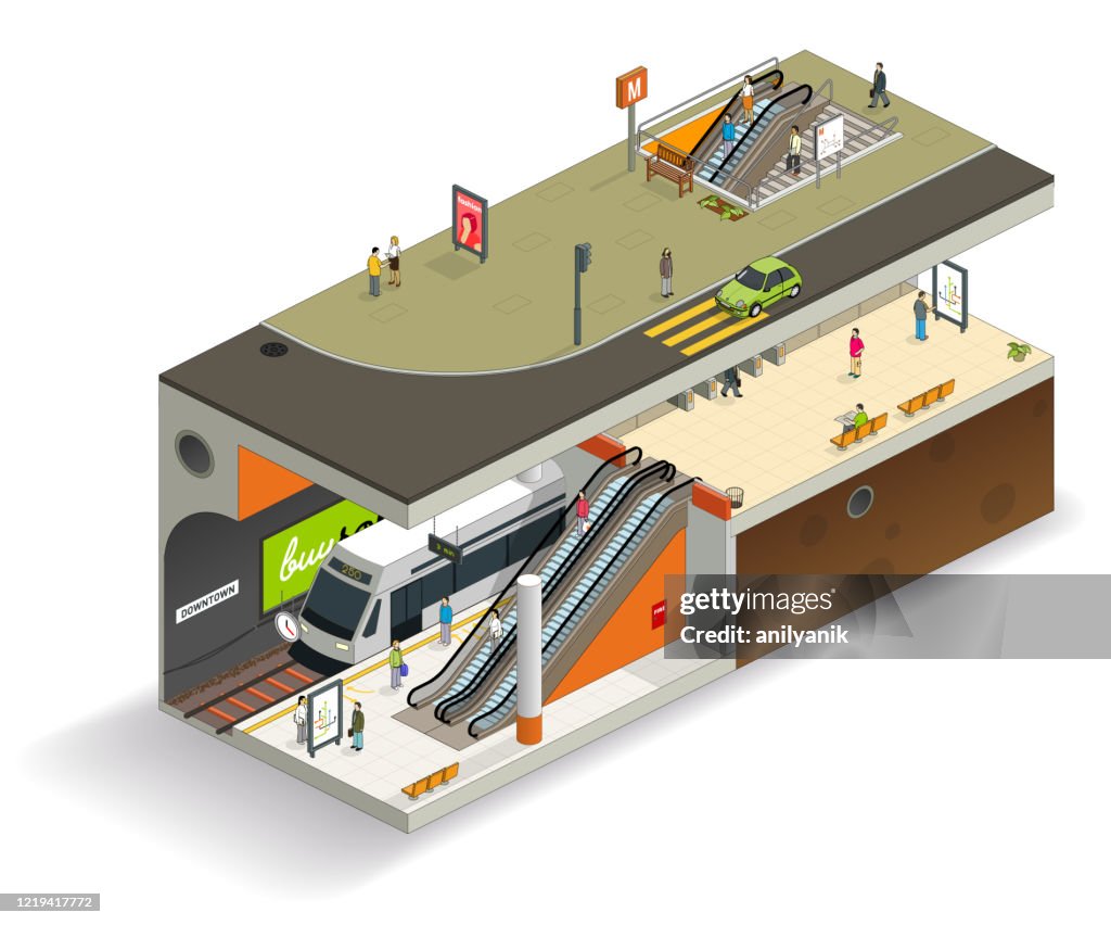 Subway cutaway