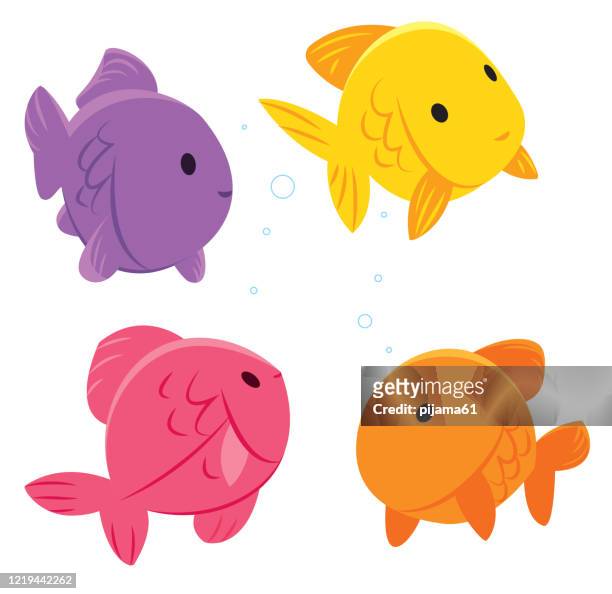Cute Fishes High-Res Vector Graphic - Getty Images