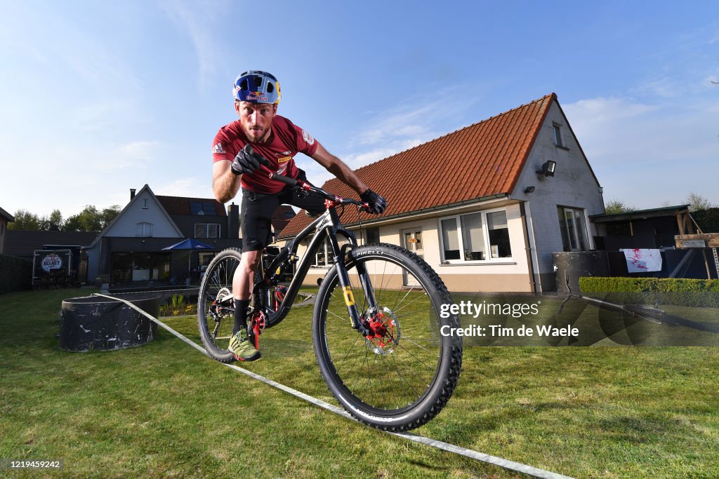 Photo Shoot with Mountain Bike Trials Cyclist Kenny Belaey