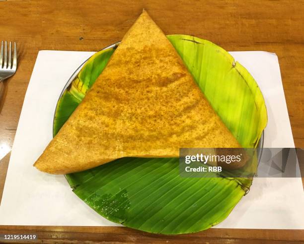 plain dosa - dosa stock pictures, royalty-free photos & images
