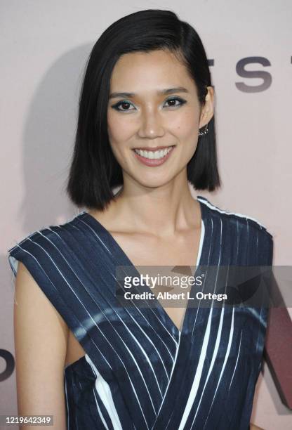 Tao Okamoto arrives for the Premiere Of HBO's "Westworld" Season 3 held at TCL Chinese Theatre on March 5, 2020 in Hollywood, California.