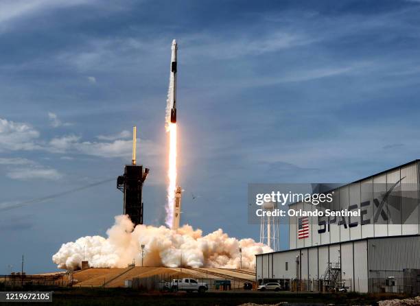 On May 30 the SpaceX Falcon 9 Crew Dragon capsule lifts off from Kennedy Space Center, Fla. On Saturday, June 13 SpaceX launched yet another batch of...