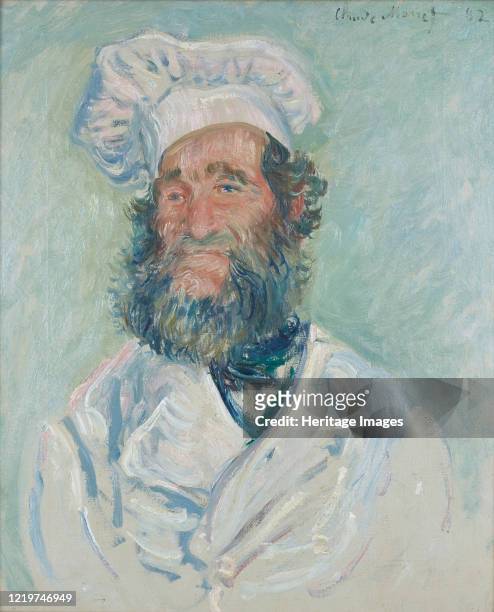 The chef , 1882. Found in the Collection of Österreichische Galerie Belvedere, Vienna. Artist Monet, Claude .