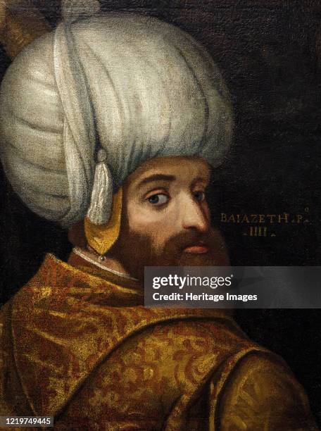 Sultan Bayezid I, circa 1580. Found in the Collection of Islamic Arts Museum Malaysia . Artist Veronese, Paolo, .