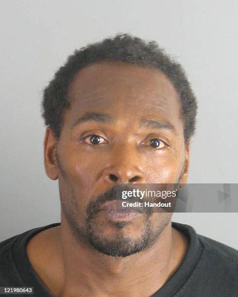 In this booking photo provided by the Riverside County Sheriff's Department, Rodney King is seen in a mug shot July 12, 2011 in Riverside,...