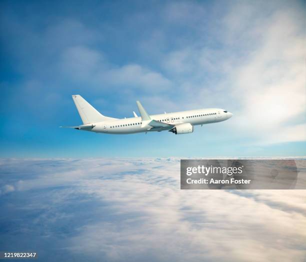 gerneric aircraft in flight - aircraft planes aaron foster stock pictures, royalty-free photos & images