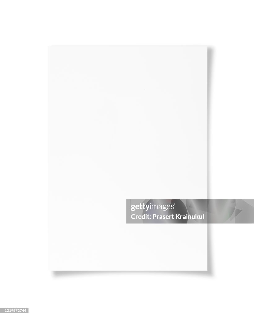 A4 White sheet of paper