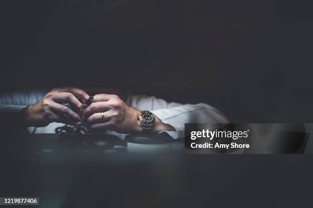 a watchmaker's workshop - watchmaker stock pictures, royalty-free photos & images