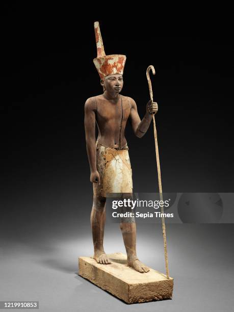 Statue d'art égyptien d'Imhotep debout en pierre noire fabriquée en Egypte - France Statue d'art égyptien d'Imhotep debout en pierre noire fabriquée en Egypte - France