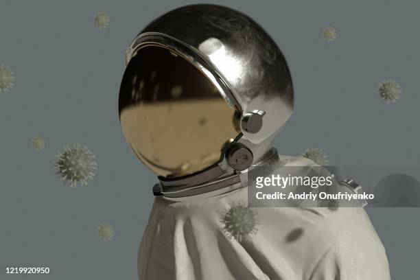 astronaut - ruimtehelm stockfoto's en -beelden