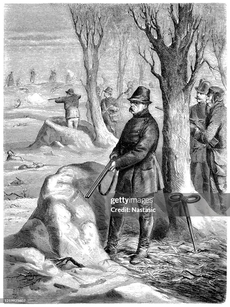 Prince Bismarck on the Hunt