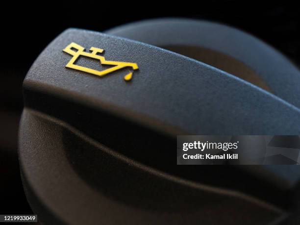 engine oil cap - dipstick stock pictures, royalty-free photos & images