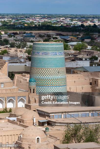 Kalta Minor Minaret, Khiva, Uzbekistan.