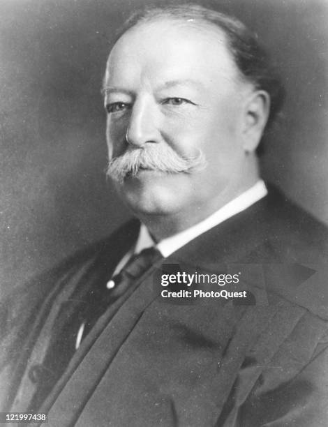 Portrait of William Howard Taft , who served as the 27th president of the United States of America, early twentieth century.