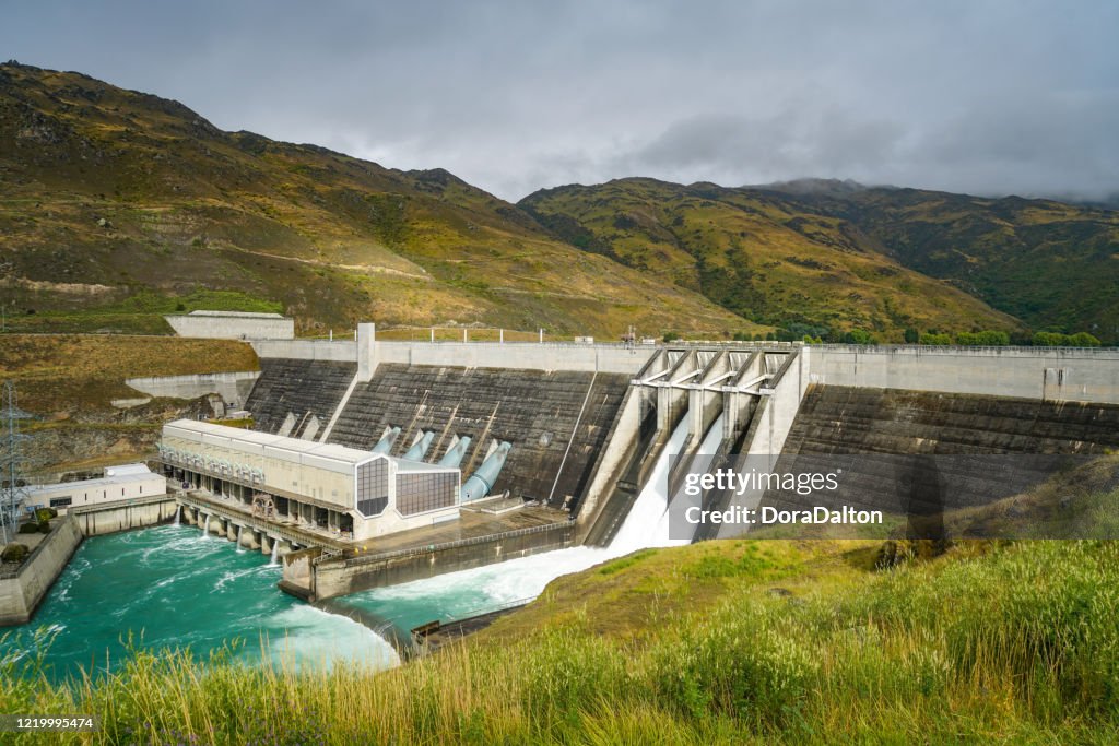 Clyde Dam Power Station, New Zealand