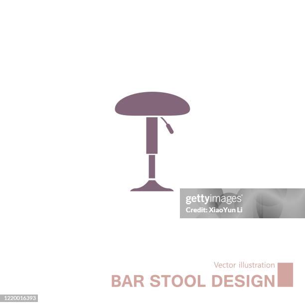 ilustrações de stock, clip art, desenhos animados e ícones de vector drawn bar stool. - hidráulica