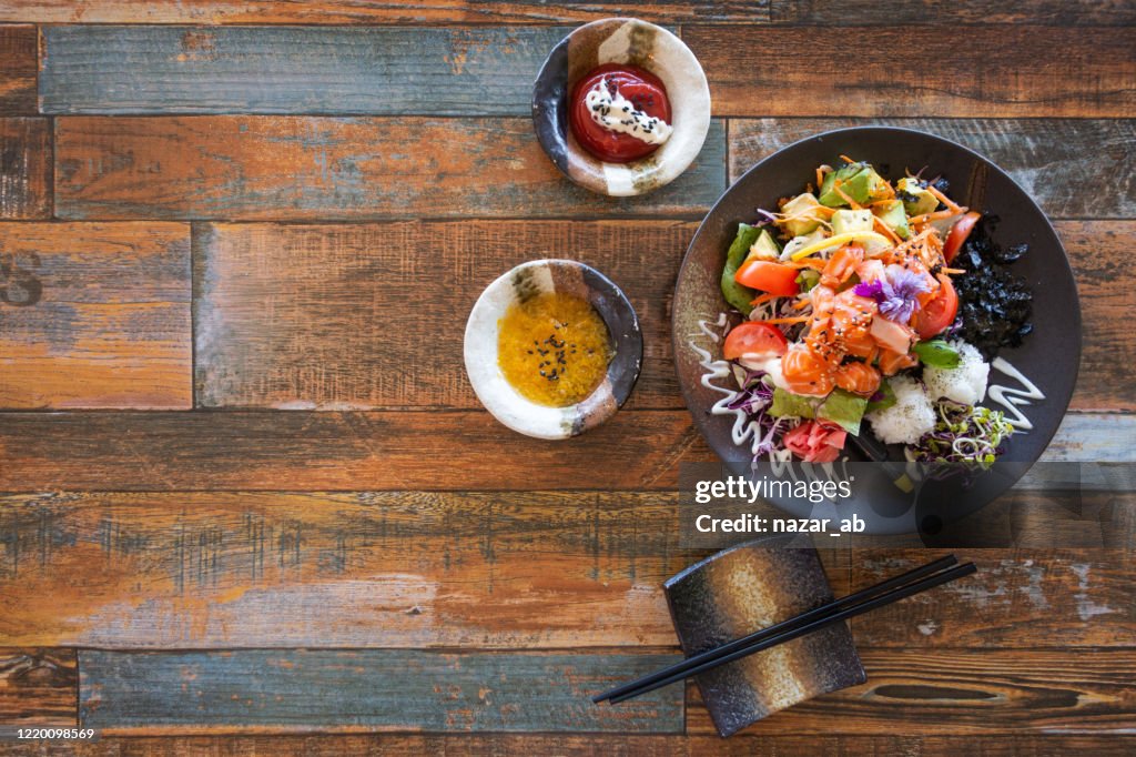 Healthy Salmon Salad.