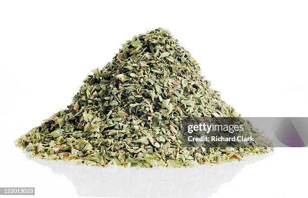 dried oregano - oregano stock-fotos und bilder