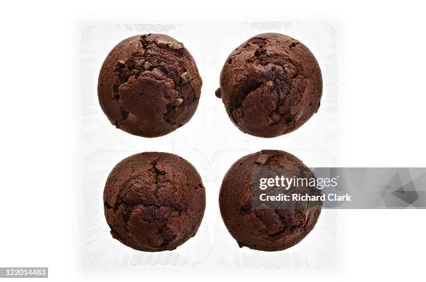 chocolate muffin - muffin stock pictures, royalty-free photos & images