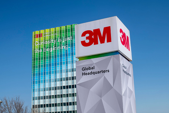 Maplewood, Minnesota, 3M company global headquarters. 3M produces the N95 respirator masks for the coronavirus.