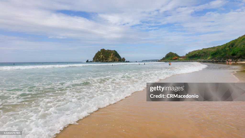 Conceição Beach is one of the most beatiful beaches in Fernando de Noronha and with an easy access